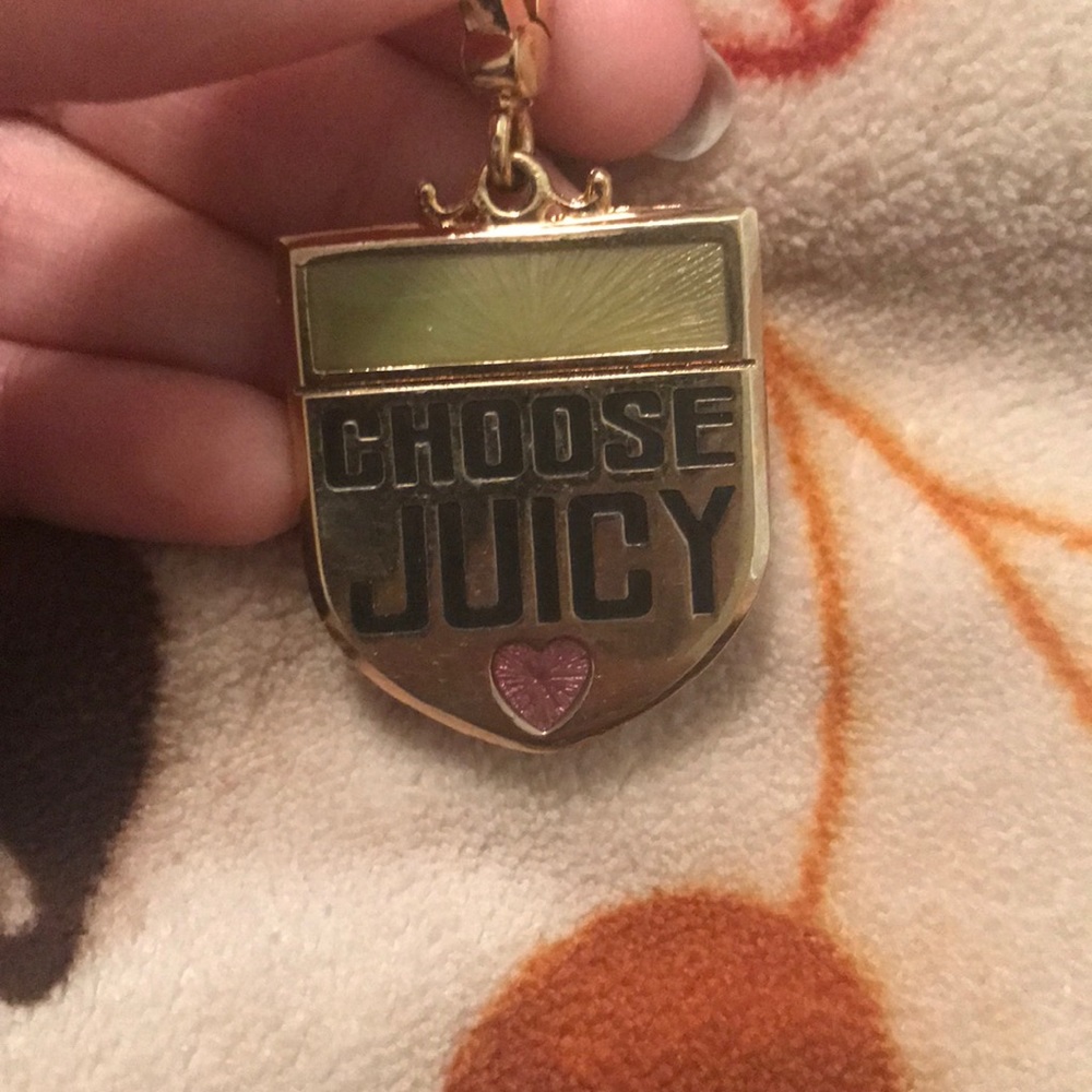 Juicy couture charm